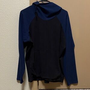 Melanzana Microgrid Hoodie large black/navy